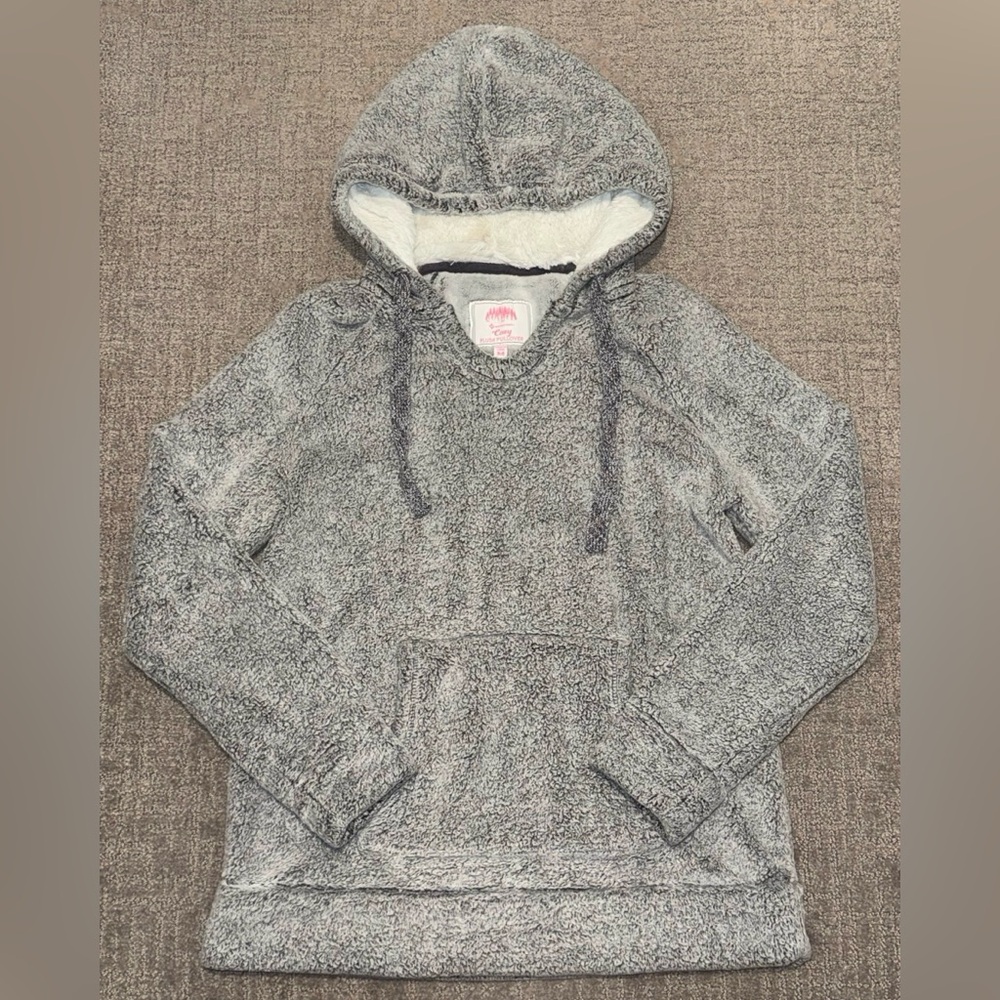 Members Mark Gray Marled Cozy Plush Pullover - Medium